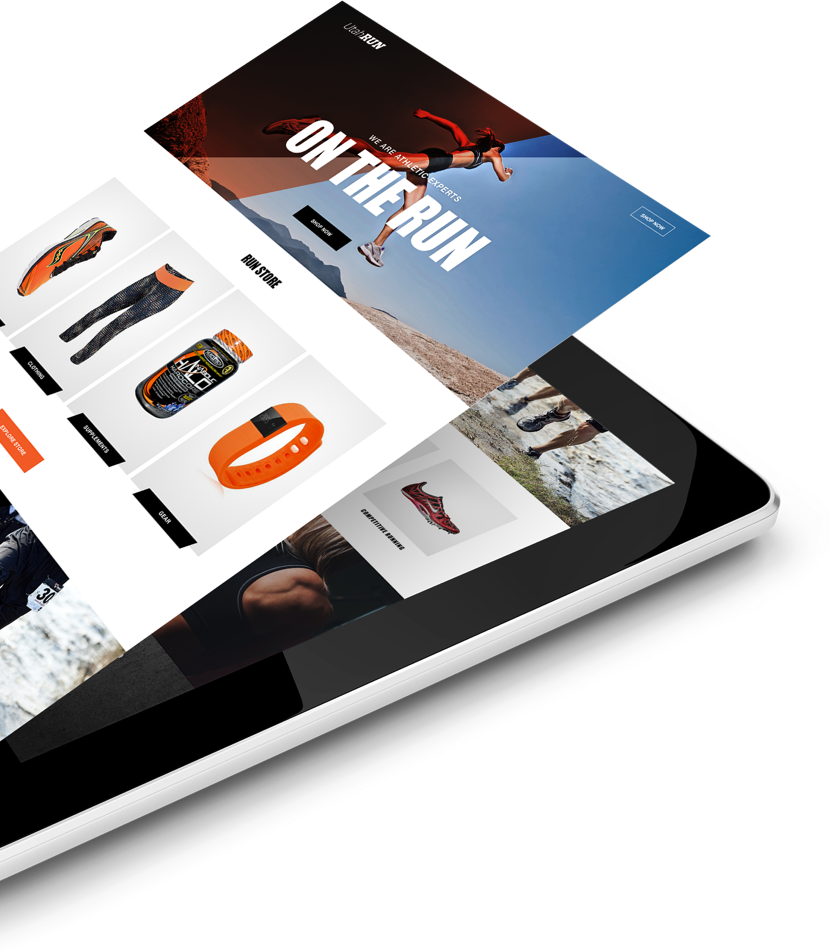 smart device showing rendered designs